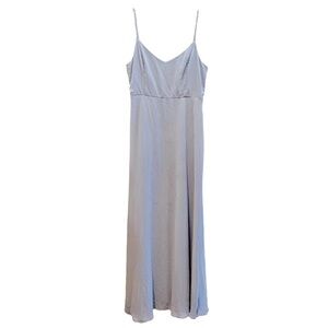 Show Me Your Mumu Faith Maxi Dress Gray-Blue Size Large